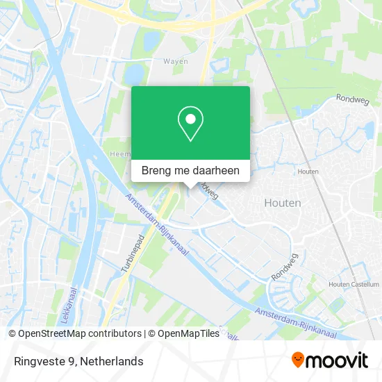 Ringveste 9 kaart