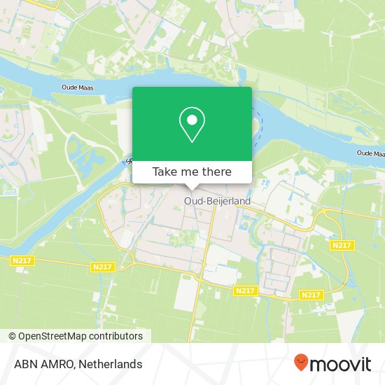 ABN AMRO, Oost-voorstraat 8 kaart