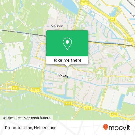 Droomtuinlaan, Droomtuinlaan, 3452 Utrecht, Nederland kaart