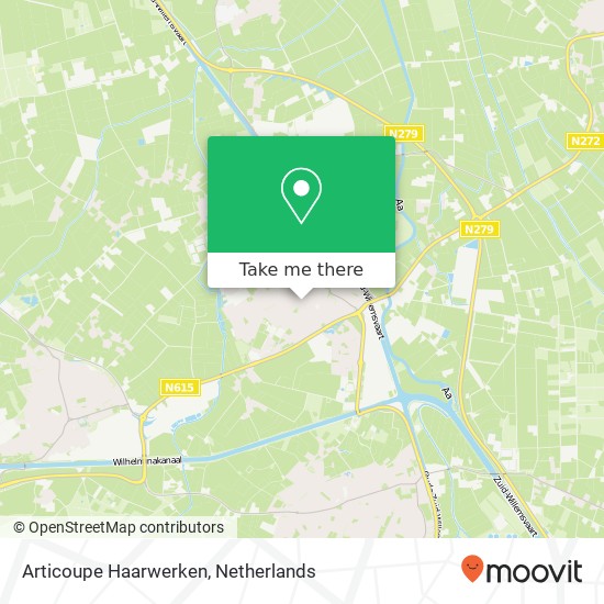 Articoupe Haarwerken, Heuvelplein 87 kaart