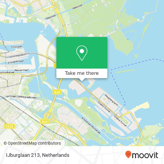 IJburglaan 213, 1086 ZJ,1086 ZJ Amsterdam kaart