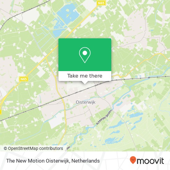 The New Motion Oisterwijk kaart