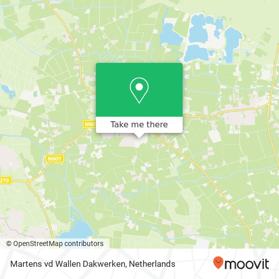 Martens vd Wallen Dakwerken, Houtakker 2 kaart