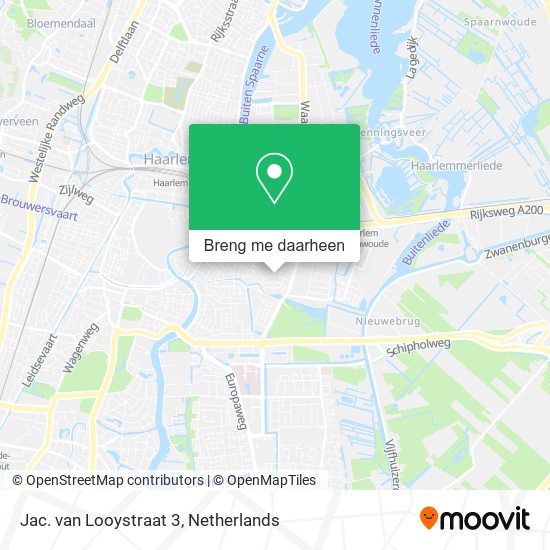 Jac. van Looystraat 3 kaart