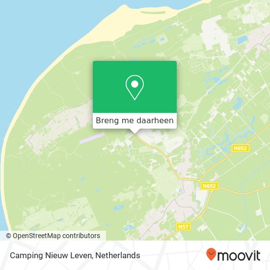 ​Camping Nieuw Leven, ​Camping Nieuw Leven, Kloosterweg 85, 4328 GP Burgh-Haamstede, Nederland kaart