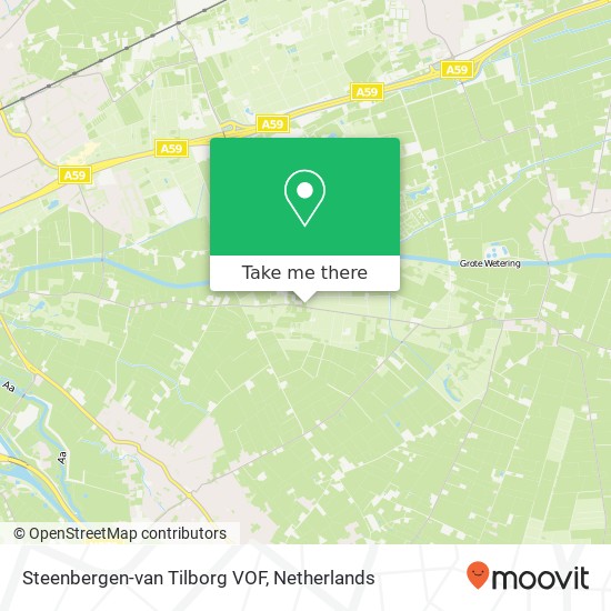 Steenbergen-van Tilborg VOF kaart