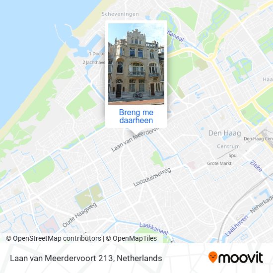 Laan van Meerdervoort 213 kaart