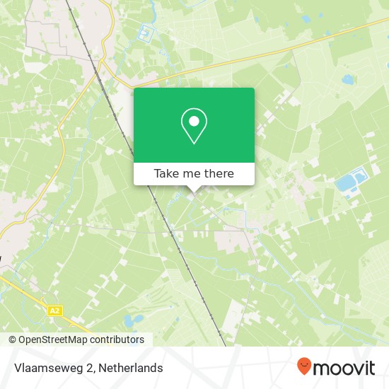Vlaamseweg 2, 6029 PL Sterksel kaart