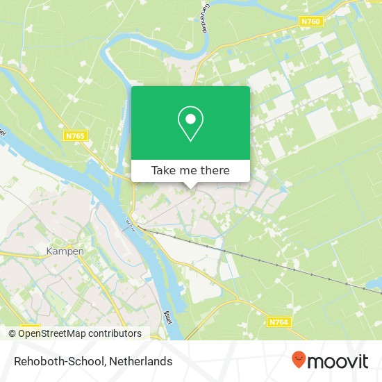 Rehoboth-School, Blexterstraat 1 kaart