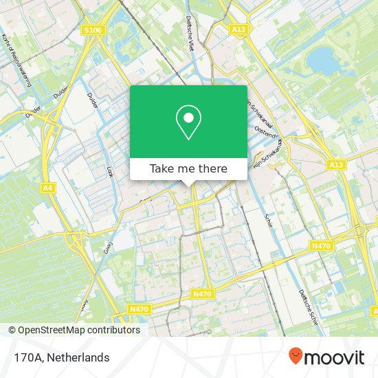 170A, 170A, Mina Krusemanstraat 8, 2614 JH Delft, Nederland kaart