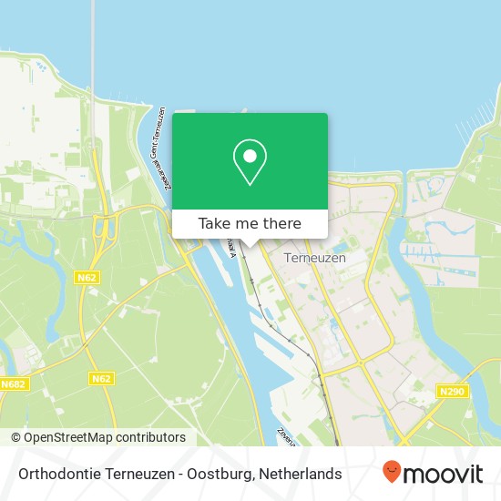 Orthodontie Terneuzen - Oostburg, Industrieweg 16 kaart