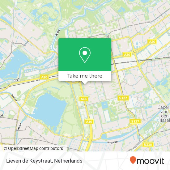 Lieven de Keystraat, 3067 KA Rotterdam kaart