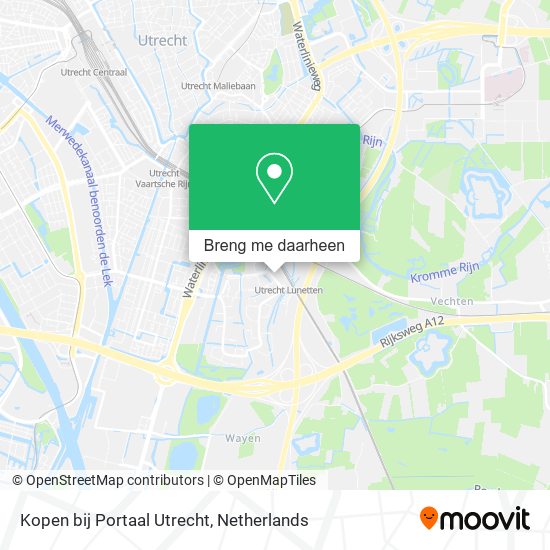 Kopen bij Portaal Utrecht kaart