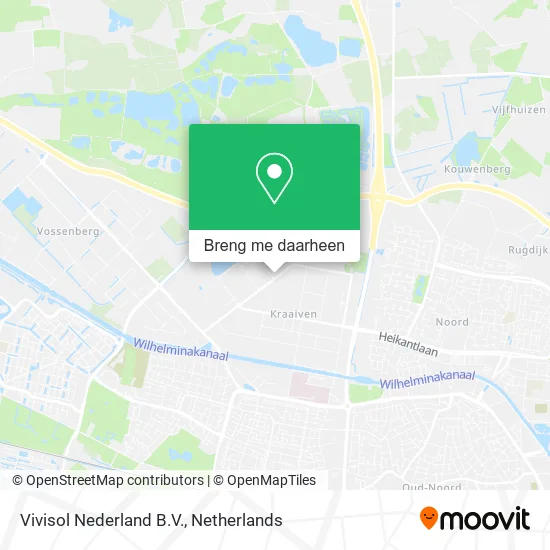 Vivisol Nederland B.V. kaart
