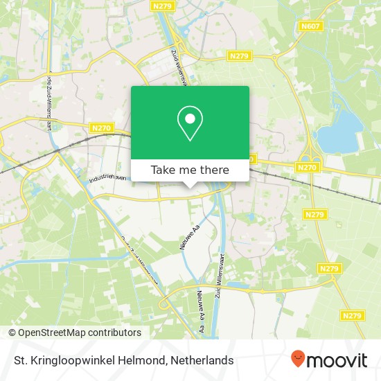 St. Kringloopwinkel Helmond, Noorddijk 2 kaart