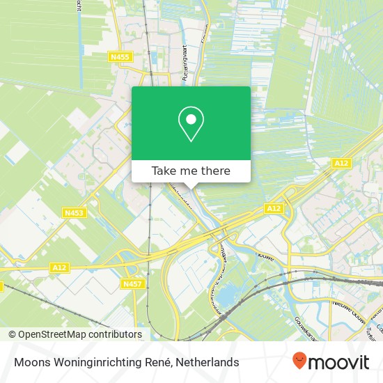 Moons Woninginrichting René, Zuidkade 172 kaart