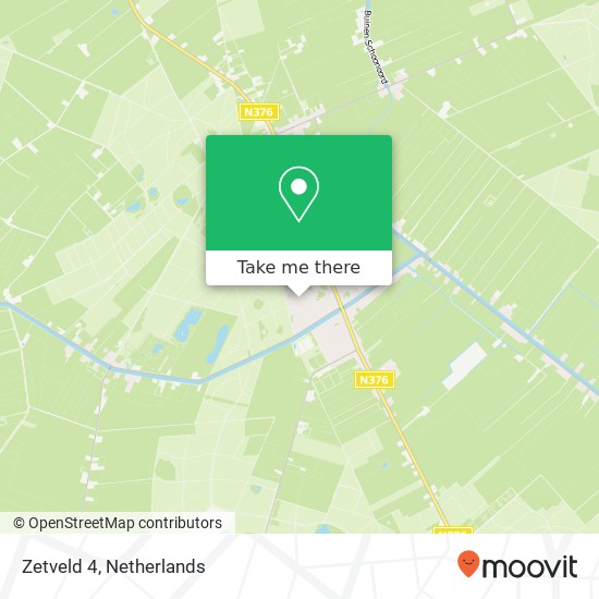 Zetveld 4, Zetveld 4, 7848 CZ Schoonoord, Nederland kaart