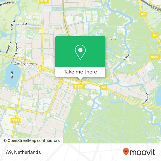 A9, 1183 Amstelveen kaart