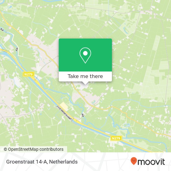 Groenstraat 14-A, Groenstraat 14-A, 5258 TH Berlicum, Nederland kaart