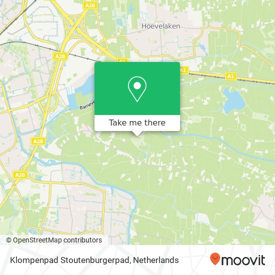 Klompenpad Stoutenburgerpad, 4 kaart