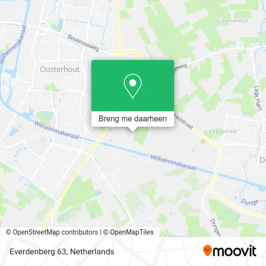 Everdenberg 63 kaart