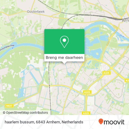 haarlem bussum, 6843 Arnhem kaart