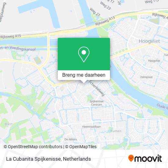 La Cubanita Spijkenisse kaart