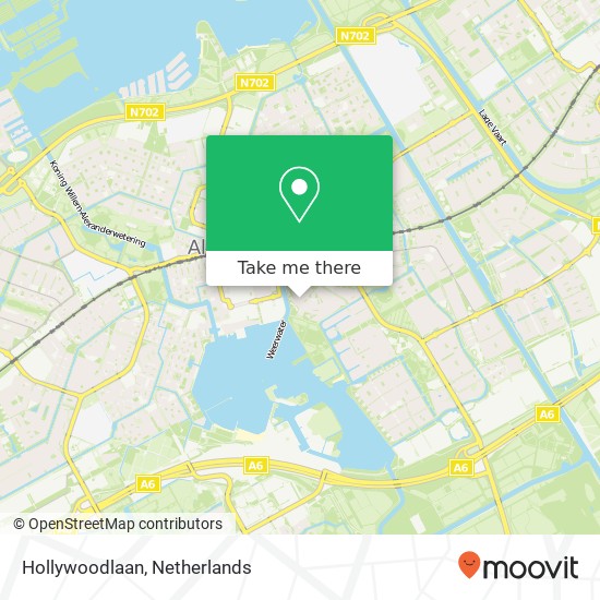 Hollywoodlaan, Hollywoodlaan, 1325 HM Almere, Nederland kaart