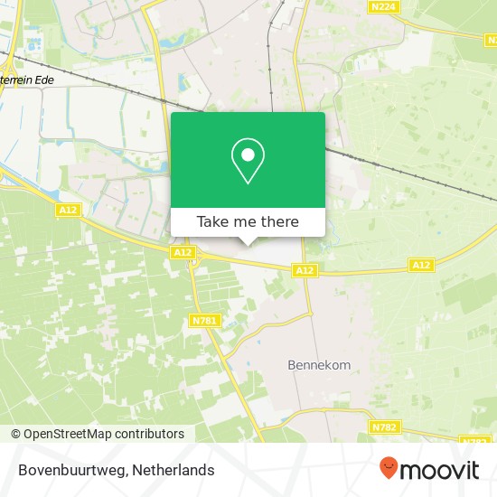 Bovenbuurtweg, Bovenbuurtweg, Nederland kaart