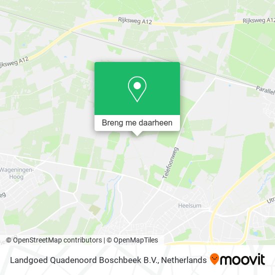 Landgoed Quadenoord Boschbeek B.V. kaart