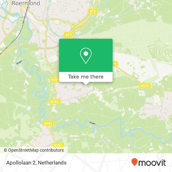 Apollolaan 2, Apollolaan 2, 6074 EH Melick, Nederland kaart