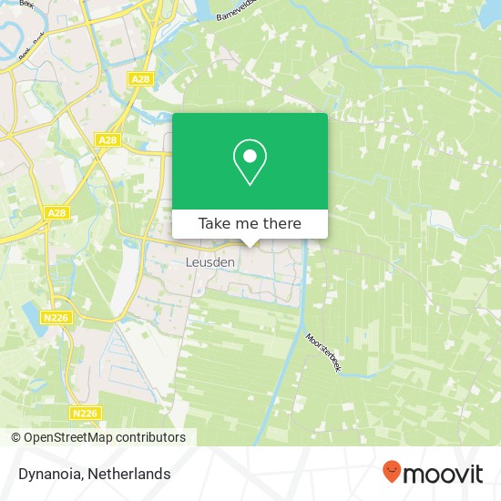 Dynanoia, Dinkelwijk 18 kaart