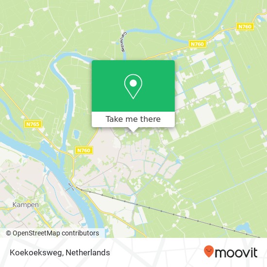 Koekoeksweg, Koekoeksweg, 8271 PC IJsselmuiden, Nederland kaart