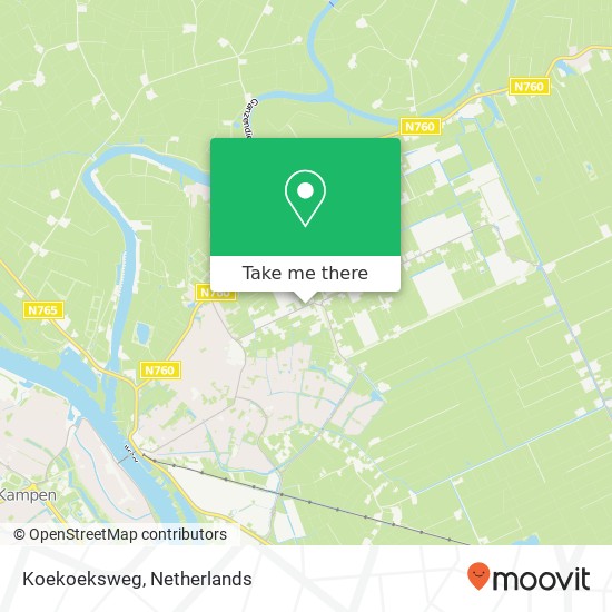Koekoeksweg, 8271 PC IJsselmuiden kaart