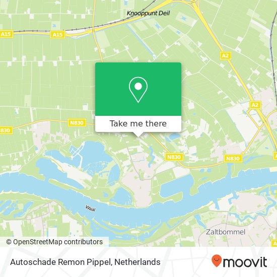 Autoschade Remon Pippel, Enggraaf 31 kaart