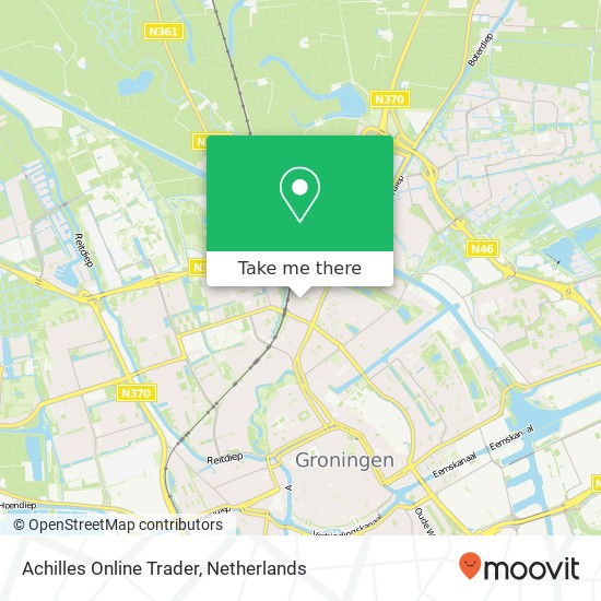 Achilles Online Trader, Van Slingelandtstraat 94 kaart