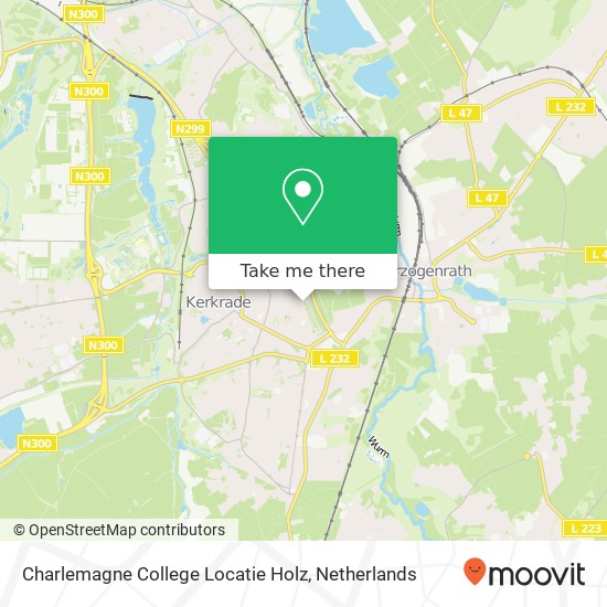 Charlemagne College Locatie Holz, Richerstraat 35 kaart
