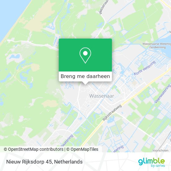 Nieuw Rijksdorp 45 kaart