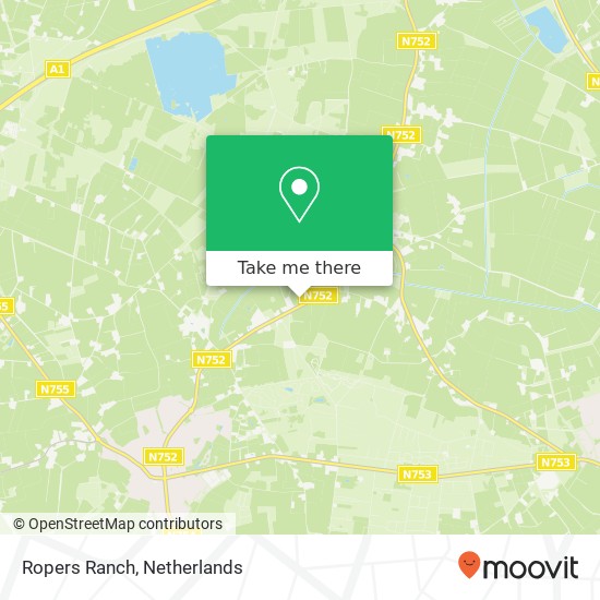 Ropers Ranch, Rijssenseweg 53 kaart