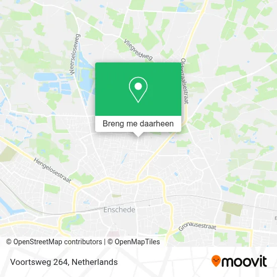 Voortsweg 264 kaart