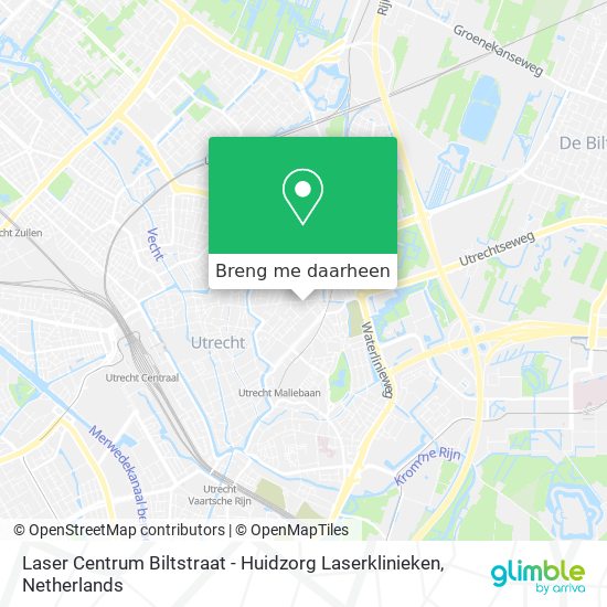 Laser Centrum Biltstraat - Huidzorg Laserklinieken kaart