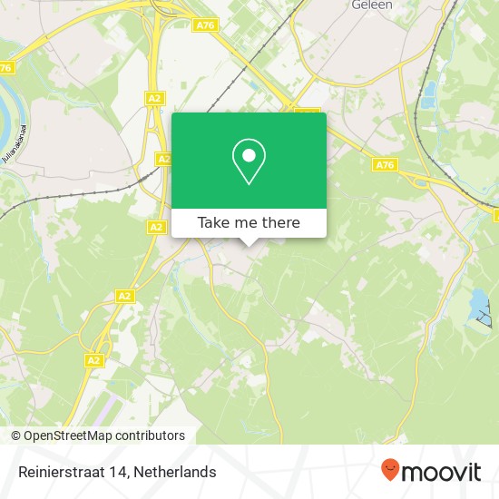 Reinierstraat 14, Reinierstraat 14, 6191 SH Beek, Nederland kaart