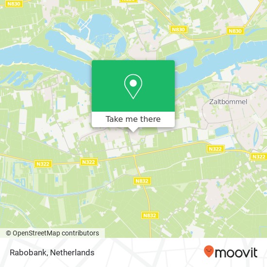 Rabobank, Ouwelsestraat kaart