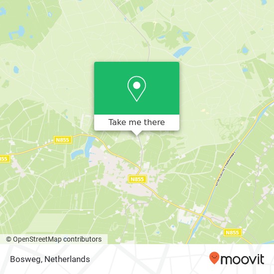Bosweg, 19, Bosweg, 7981 LE Diever, Nederland kaart