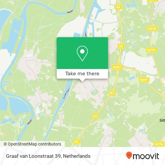 Graaf van Loonstraat 39, Graaf van Loonstraat 39, 6121 JS Born, Nederland kaart