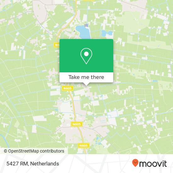 5427 RM, 5427 RM Boekel, Nederland kaart
