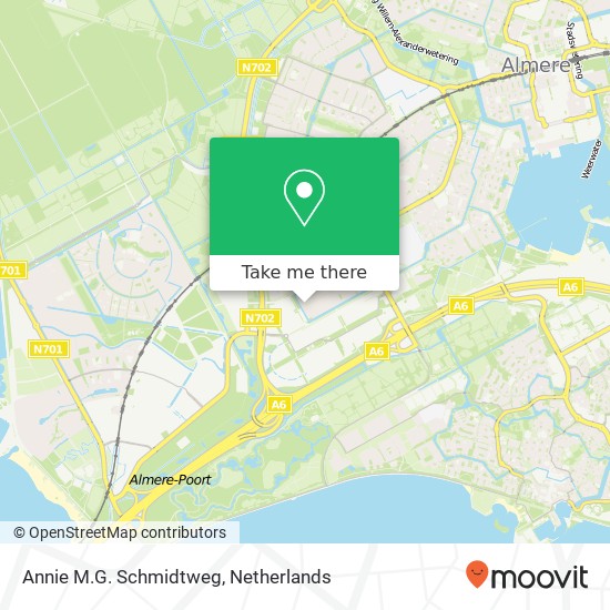 Annie M.G. Schmidtweg, 1321 LN Almere-Stad kaart