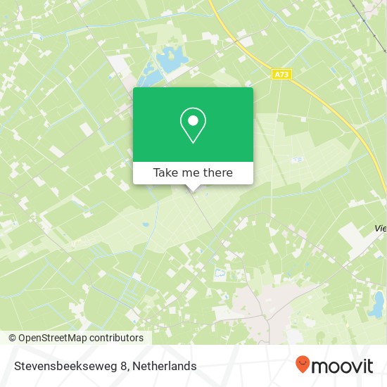 Stevensbeekseweg 8, Stevensbeekseweg 8, 5825 JC Overloon, Nederland kaart