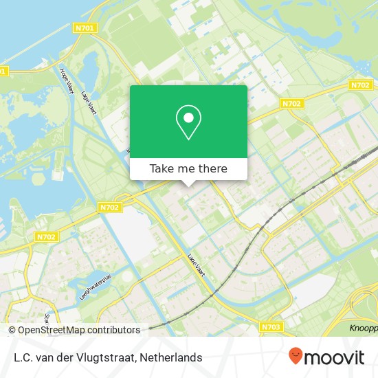 L.C. van der Vlugtstraat, L.C. van der Vlugtstraat, 1333 ML Almere, Nederland kaart