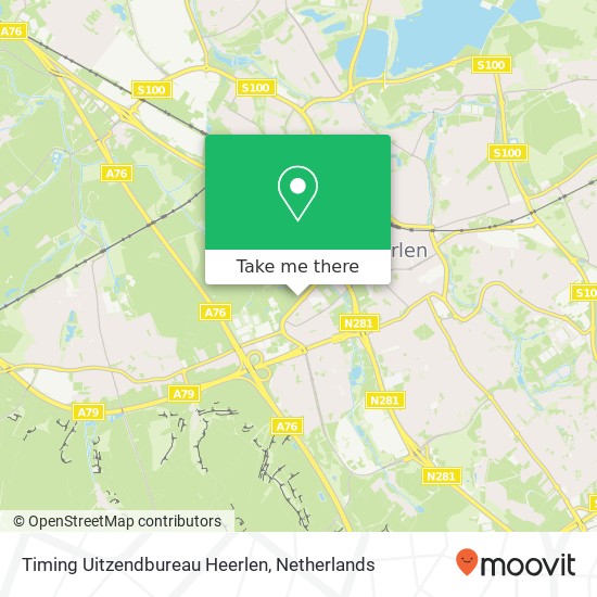 Timing Uitzendbureau Heerlen, Nieuw Eyckholt 282 kaart